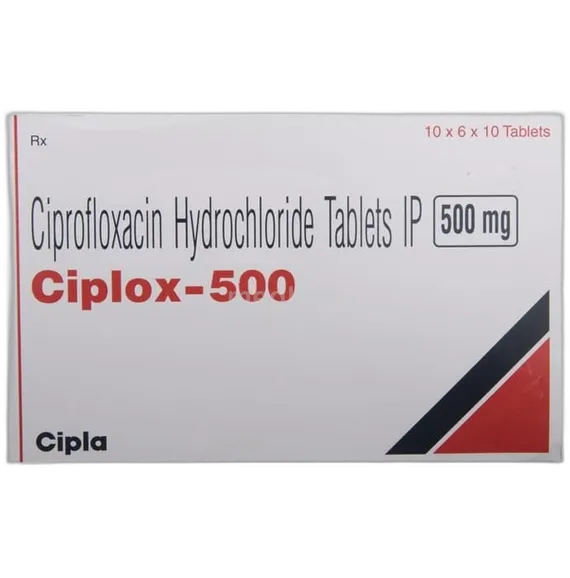 ciplox 500mg tablet 10's